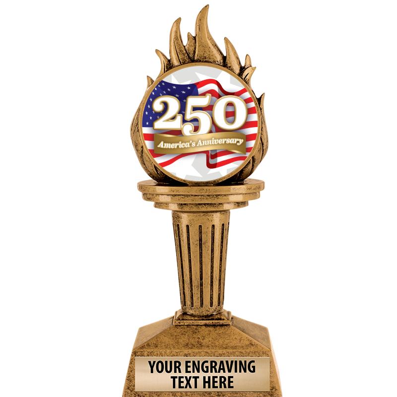 7.25" TORCH INSERT SCULPTURE