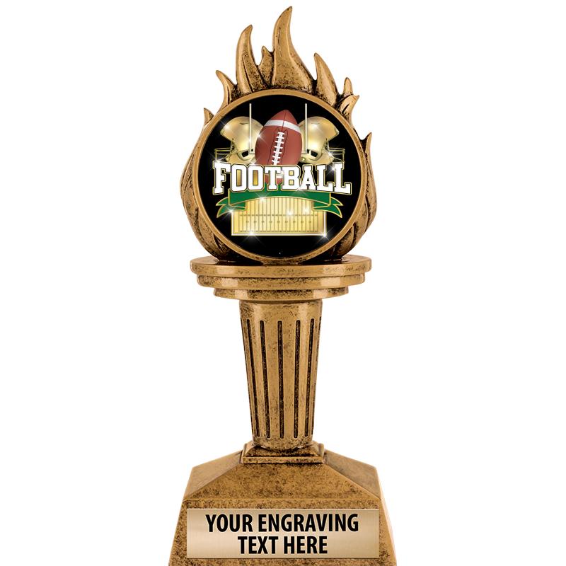 7.25" TORCH INSERT SCULPTURE