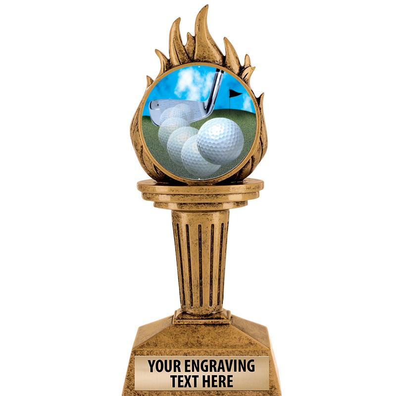 7.25" TORCH INSERT SCULPTURE