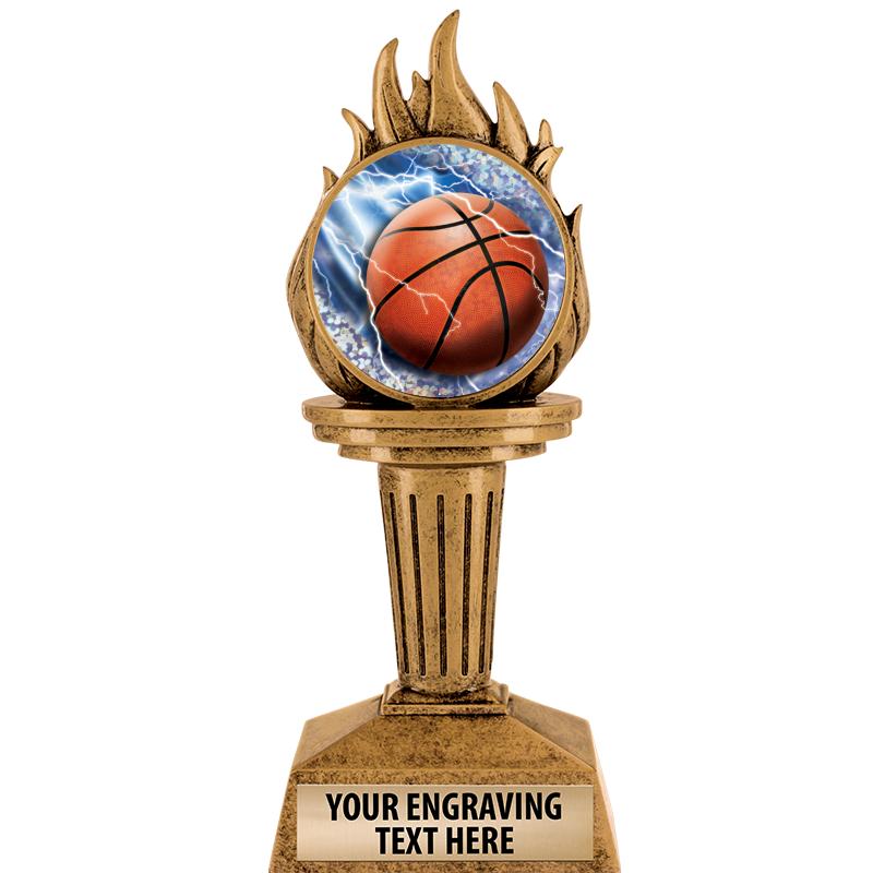 7.25" TORCH INSERT SCULPTURE