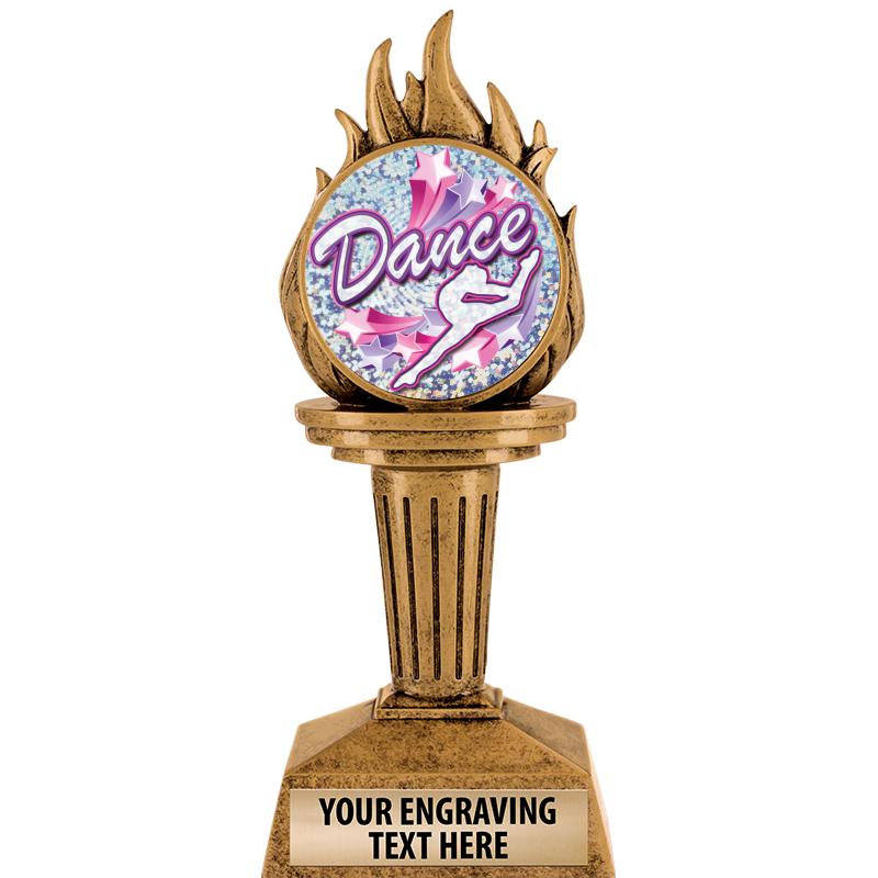 7.25" TORCH INSERT SCULPTURE