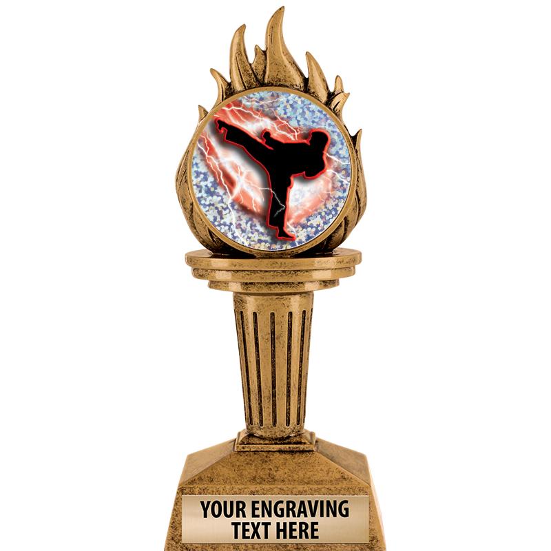 7.25" TORCH INSERT SCULPTURE