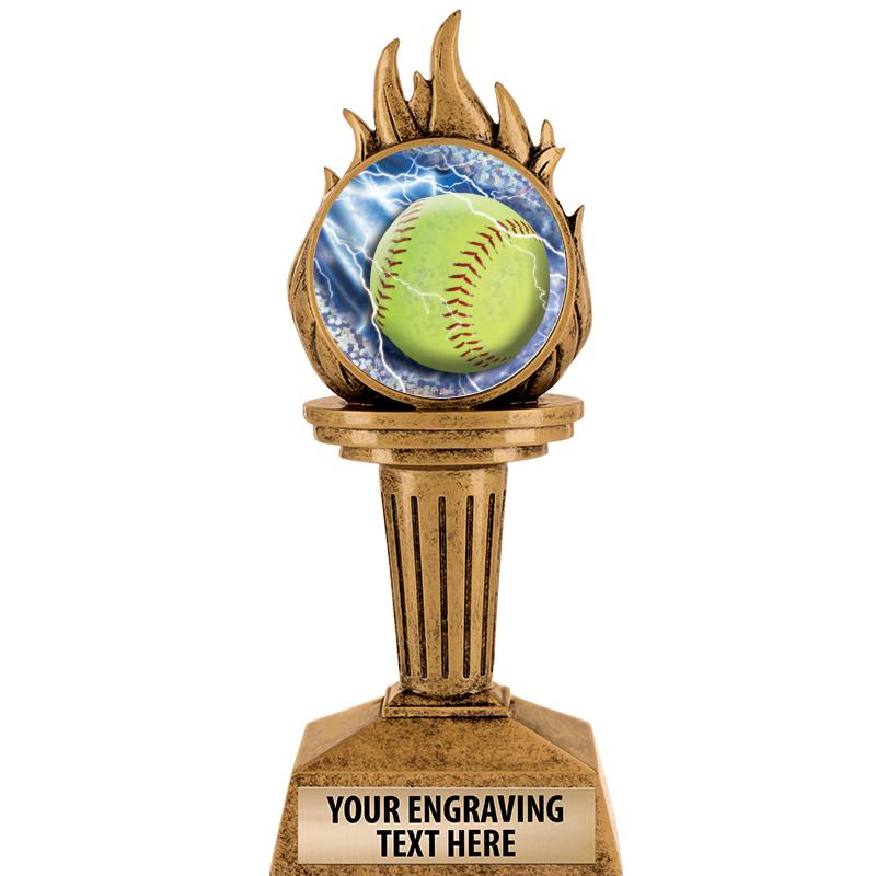 7.25" TORCH INSERT SCULPTURE