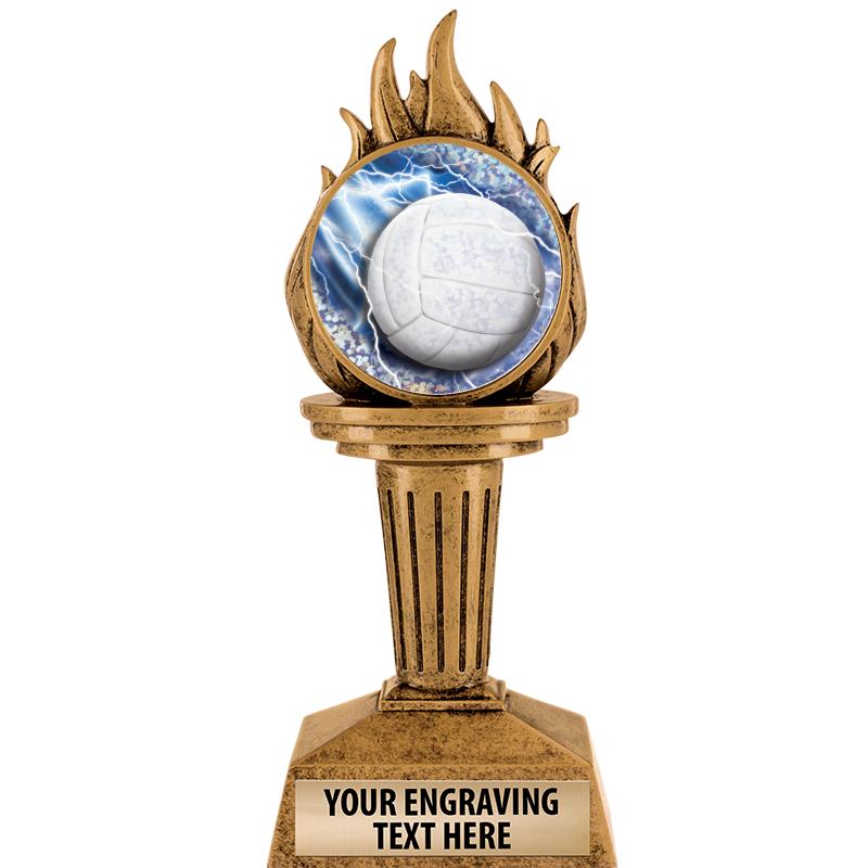 7.25" TORCH INSERT SCULPTURE