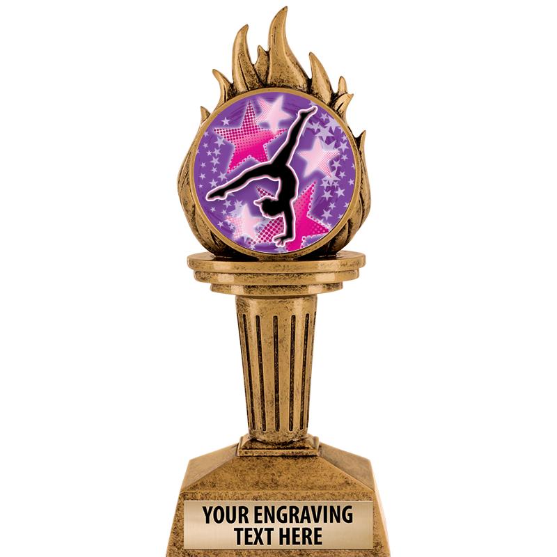 7.25" TORCH INSERT SCULPTURE