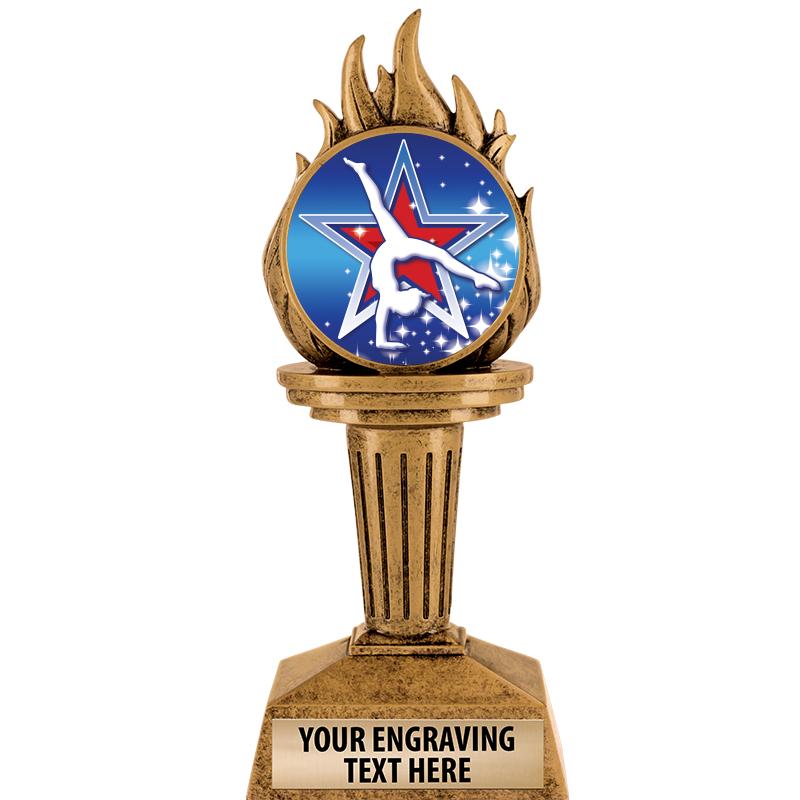 7.25" TORCH INSERT SCULPTURE