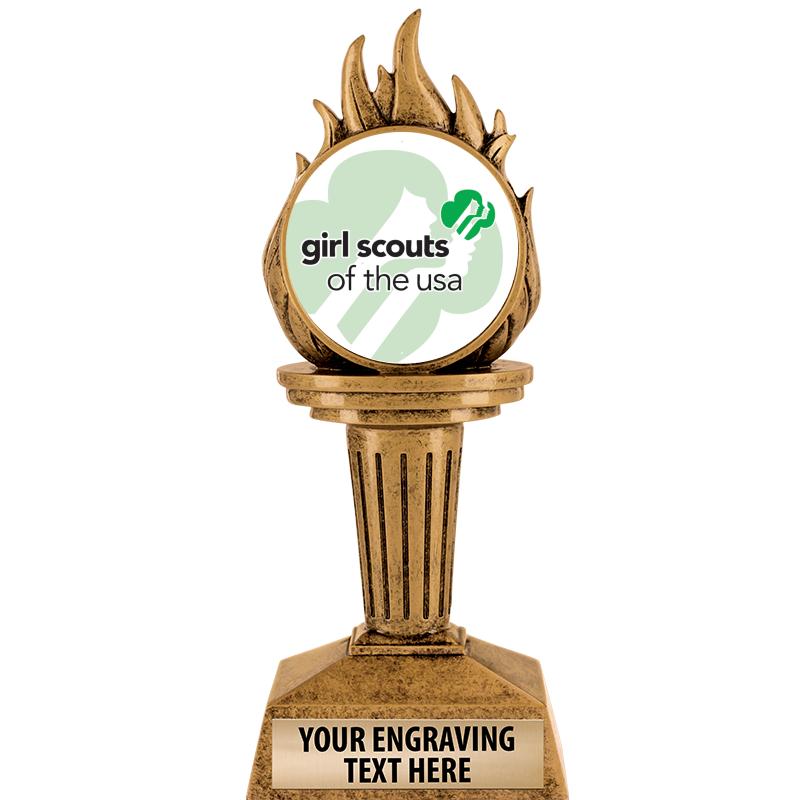 7.25" TORCH INSERT SCULPTURE