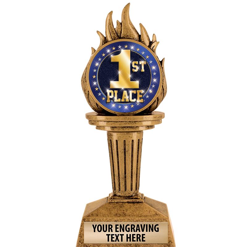 7.25" TORCH INSERT SCULPTURE