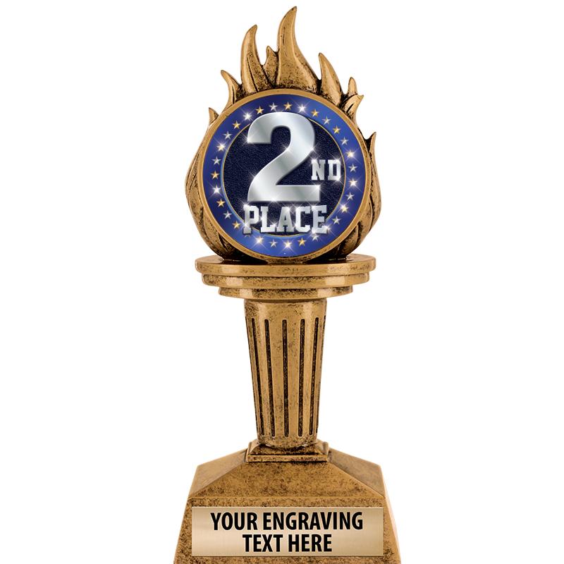 7.25" TORCH INSERT SCULPTURE