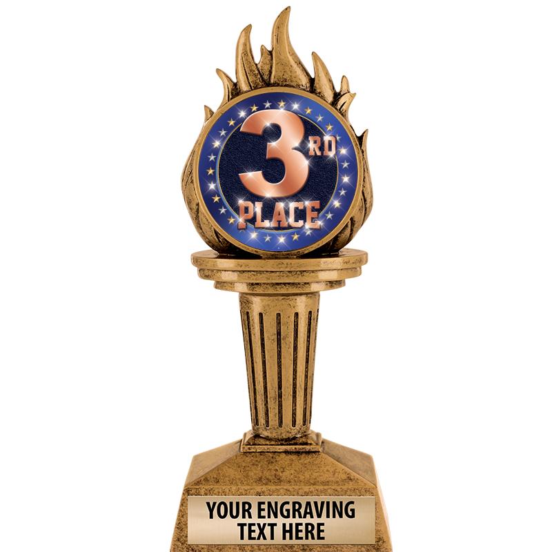 7.25" TORCH INSERT SCULPTURE