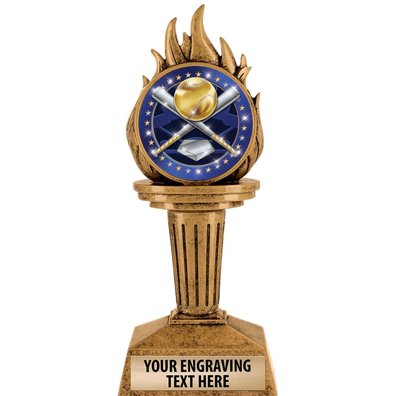 7.25" TORCH INSERT SCULPTURE