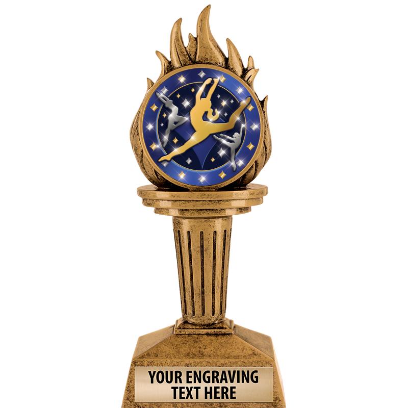 7.25" TORCH INSERT SCULPTURE