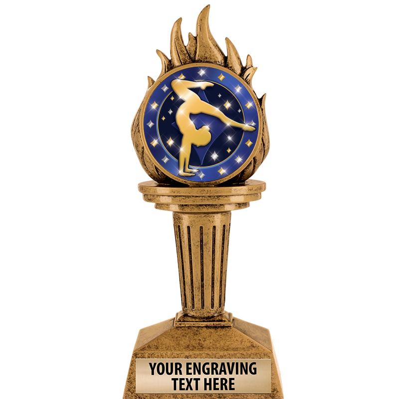 7.25" TORCH INSERT SCULPTURE