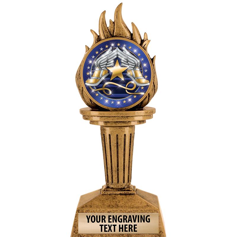 7.25" TORCH INSERT SCULPTURE