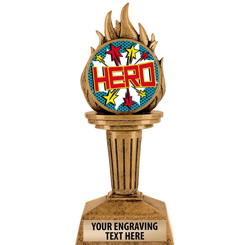 7.25" TORCH INSERT SCULPTURE