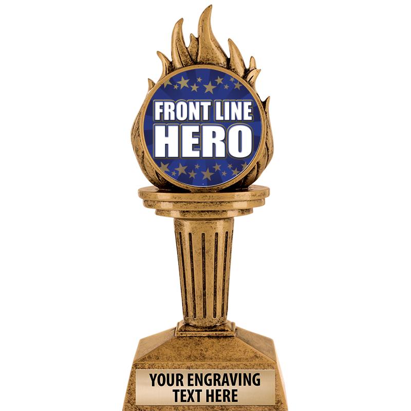 7.25" TORCH INSERT SCULPTURE