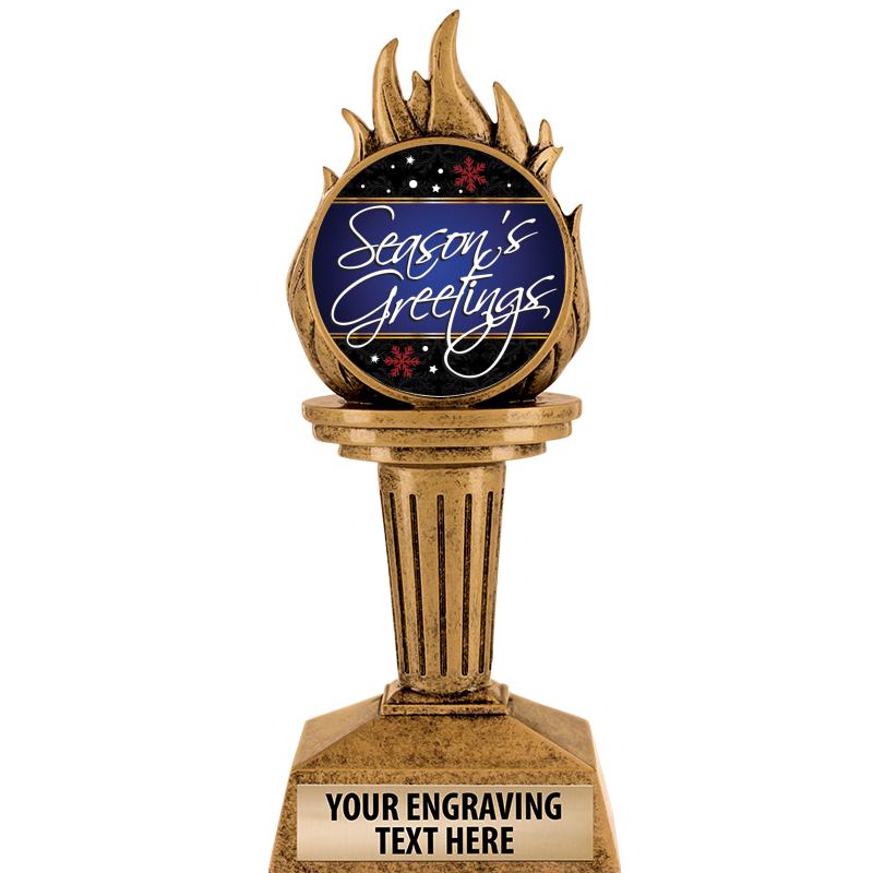 7.25" TORCH INSERT SCULPTURE