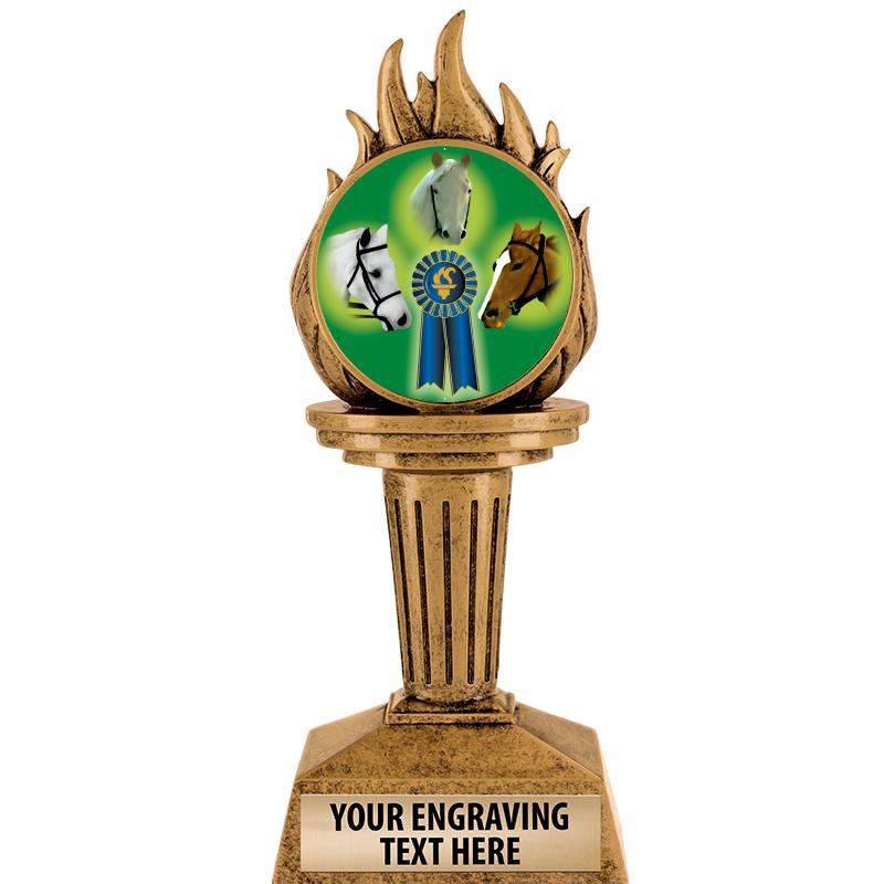 7.25" TORCH INSERT SCULPTURE