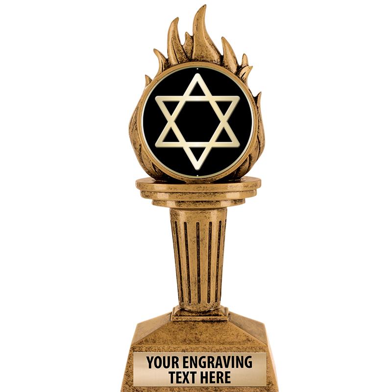 7.25" TORCH INSERT SCULPTURE