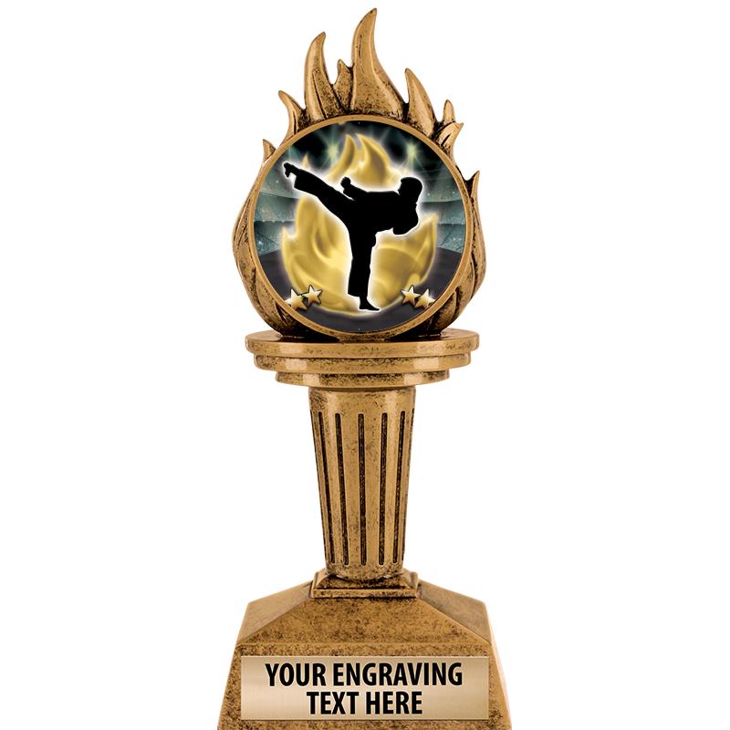 7.25" TORCH INSERT SCULPTURE