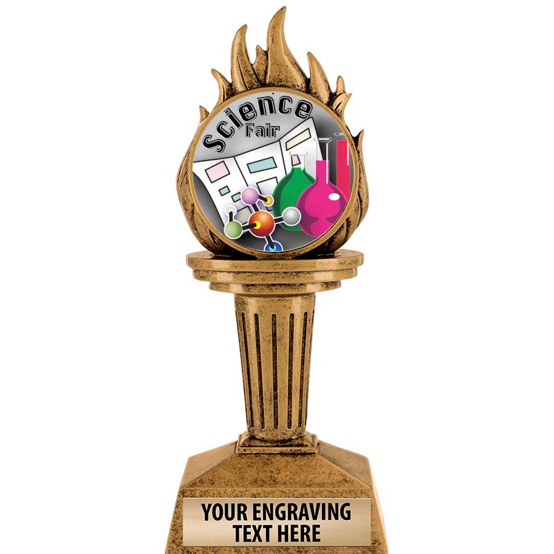 7.25" TORCH INSERT SCULPTURE