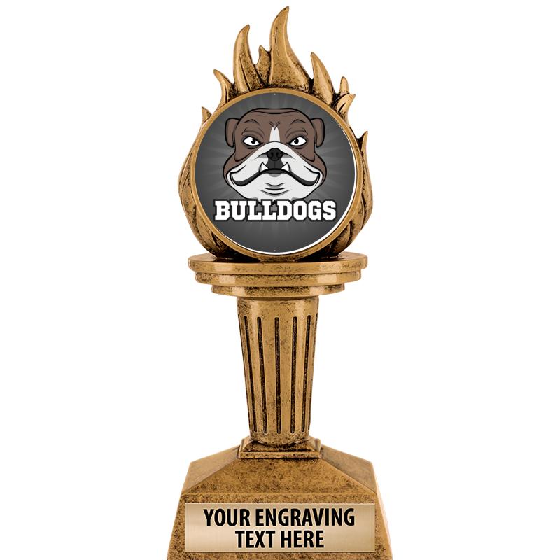 7.25" TORCH INSERT SCULPTURE