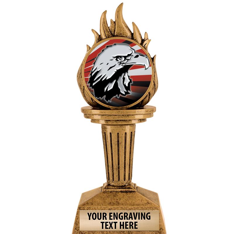 7.25" TORCH INSERT SCULPTURE