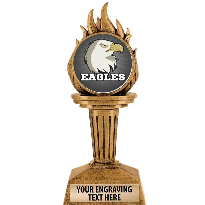 7.25" TORCH INSERT SCULPTURE