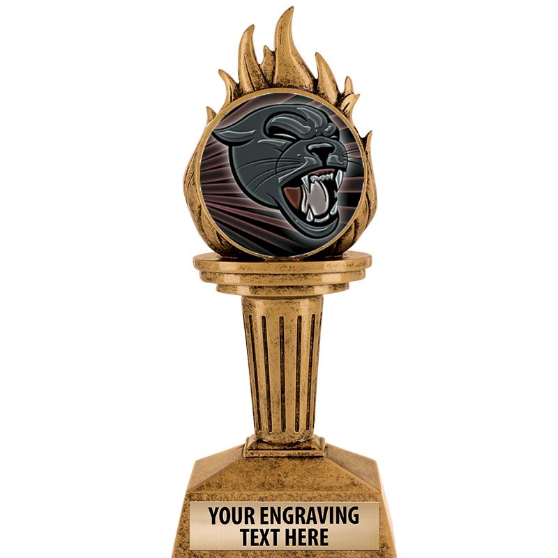 7.25" TORCH INSERT SCULPTURE