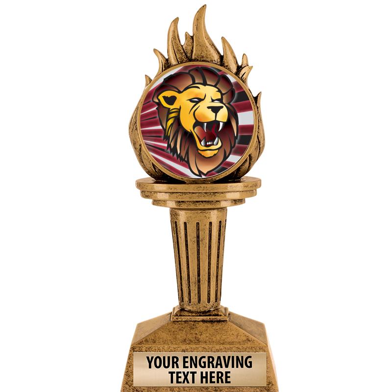 7.25" TORCH INSERT SCULPTURE