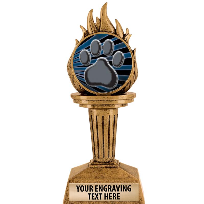 7.25" TORCH INSERT SCULPTURE