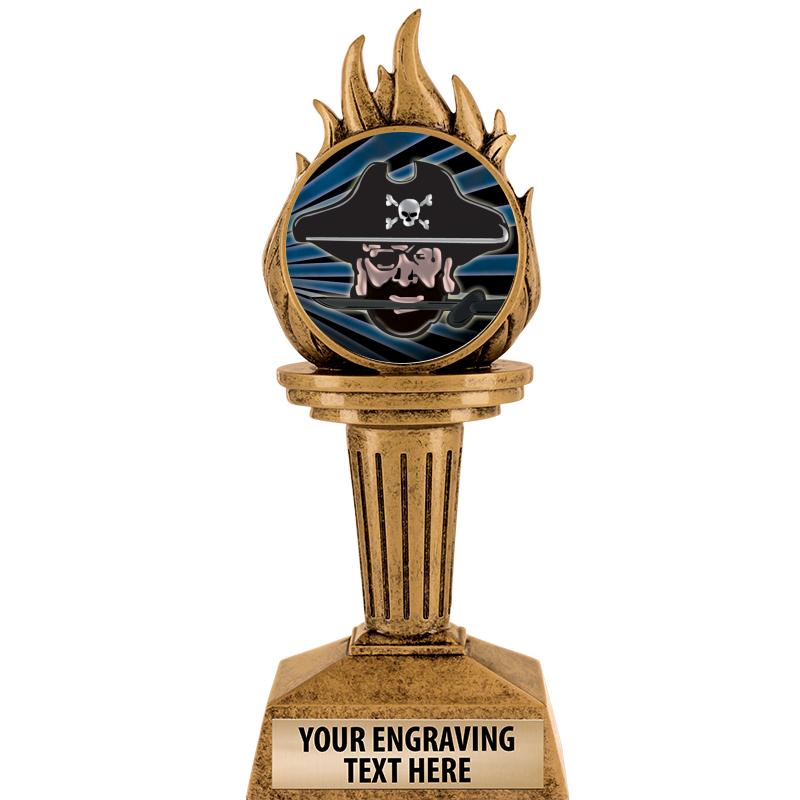 7.25" TORCH INSERT SCULPTURE