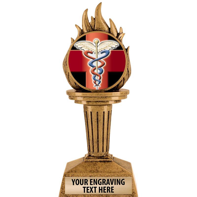 7.25" TORCH INSERT SCULPTURE