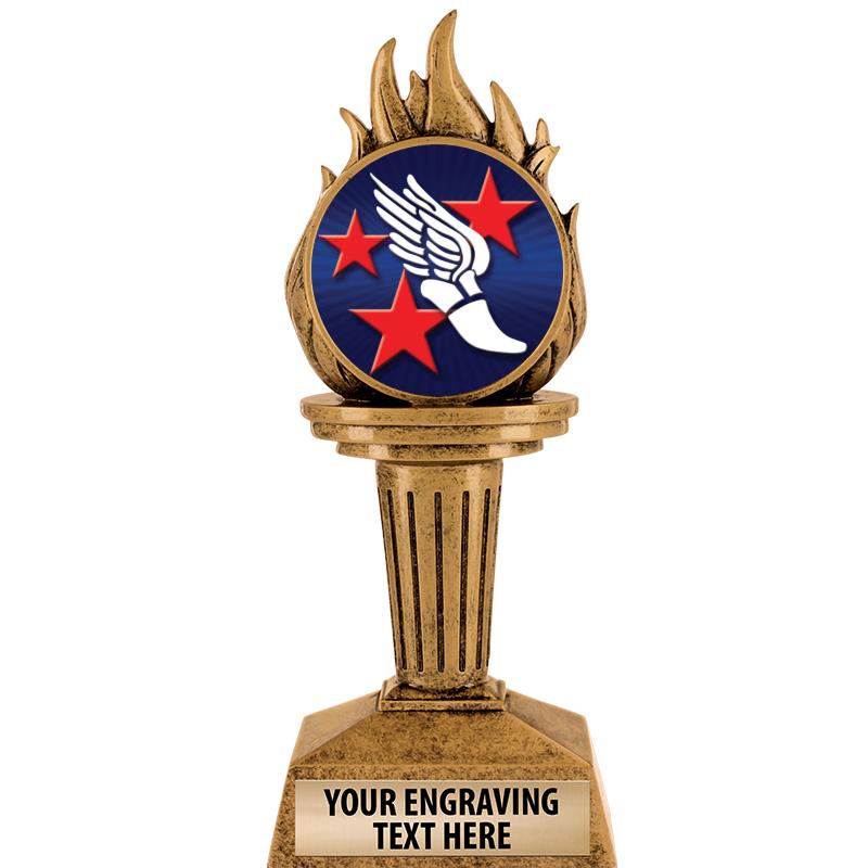 7.25" TORCH INSERT SCULPTURE