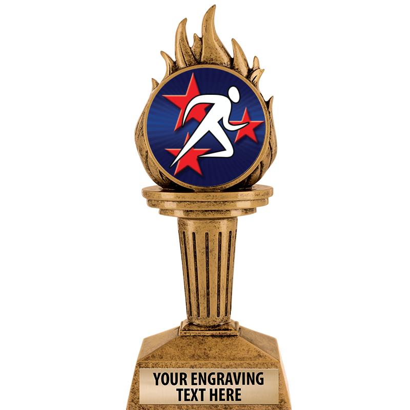 7.25" TORCH INSERT SCULPTURE