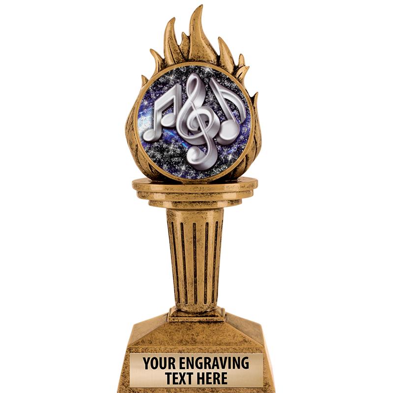 7.25" TORCH INSERT SCULPTURE