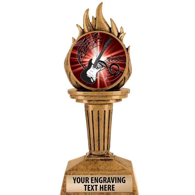 7.25" TORCH INSERT SCULPTURE