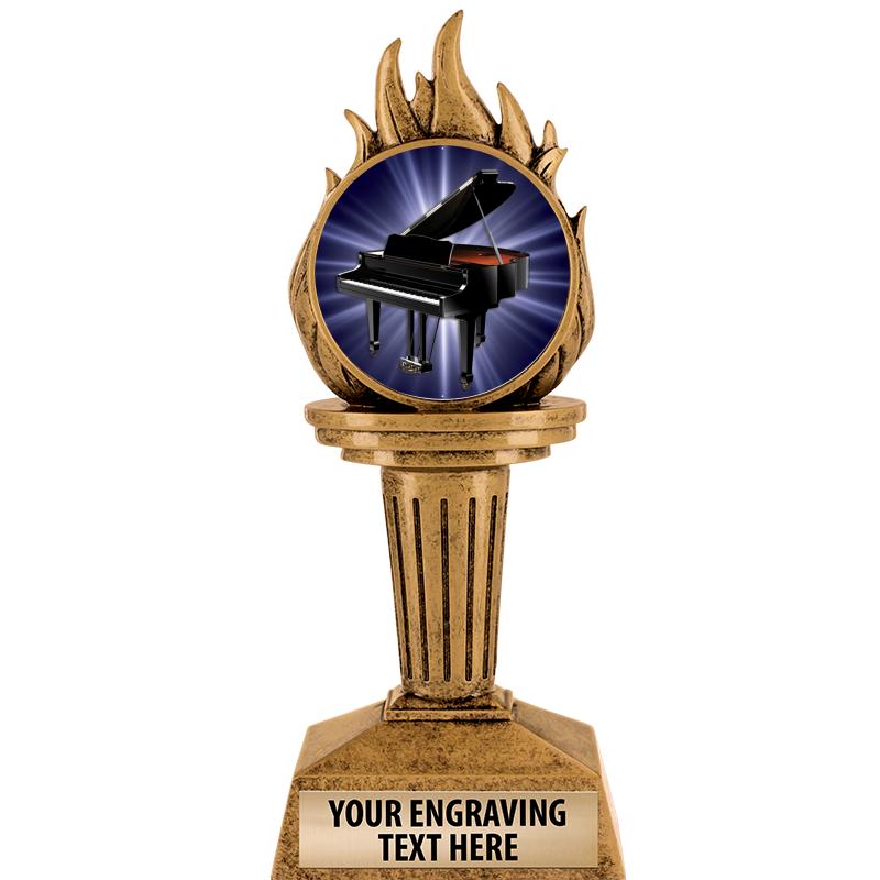 7.25" TORCH INSERT SCULPTURE