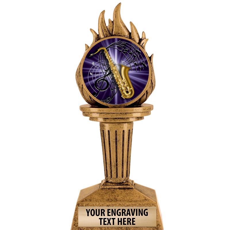 7.25" TORCH INSERT SCULPTURE