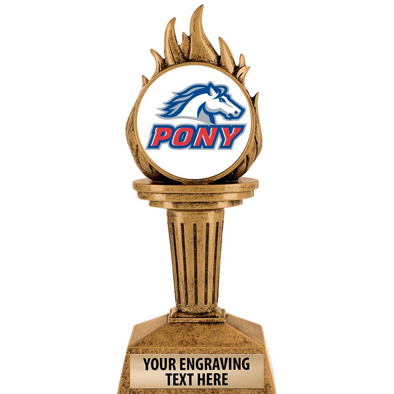 7.25" TORCH INSERT SCULPTURE