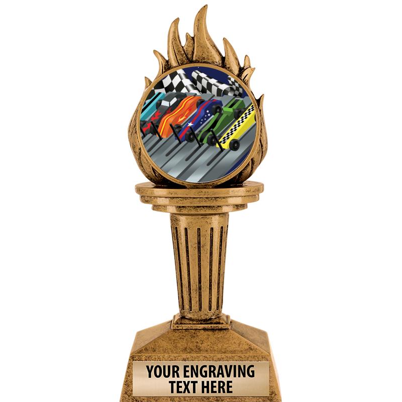 7.25" TORCH INSERT SCULPTURE