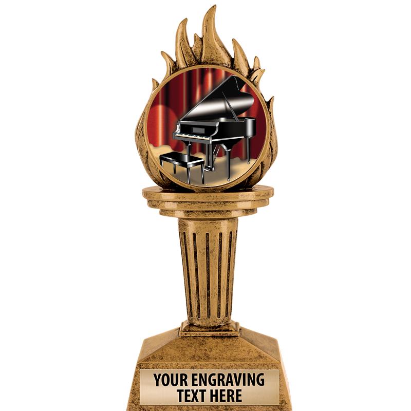 7.25" TORCH INSERT SCULPTURE