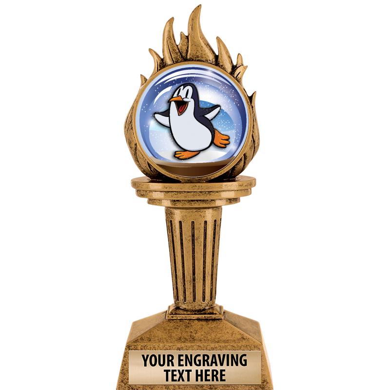 7.25" TORCH INSERT SCULPTURE