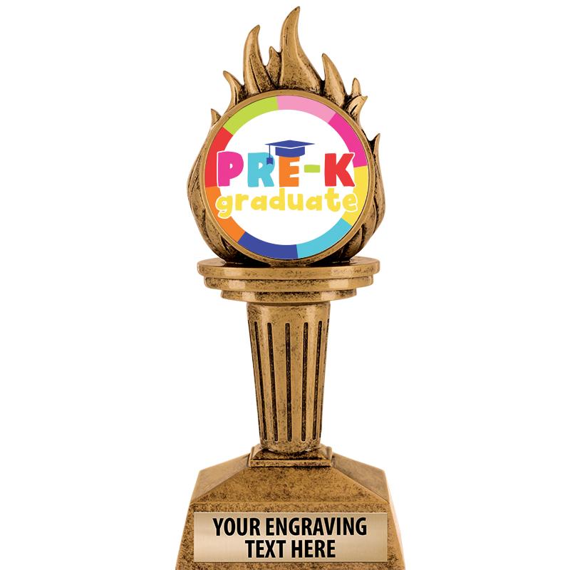 7.25" TORCH INSERT SCULPTURE