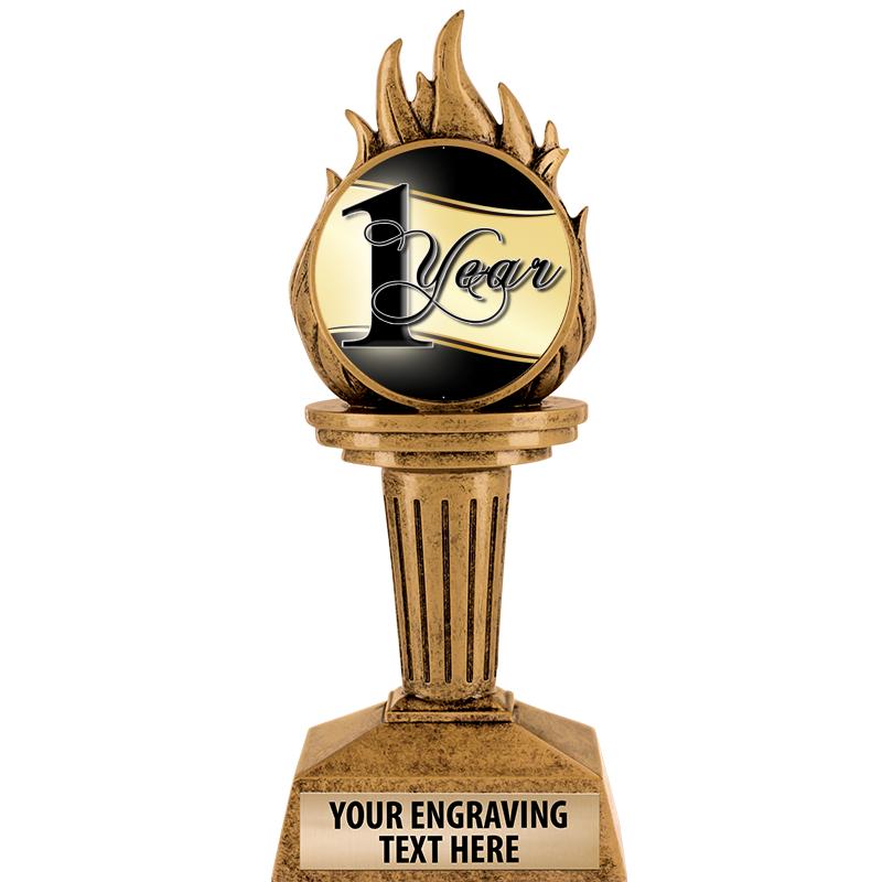 7.25" TORCH INSERT SCULPTURE