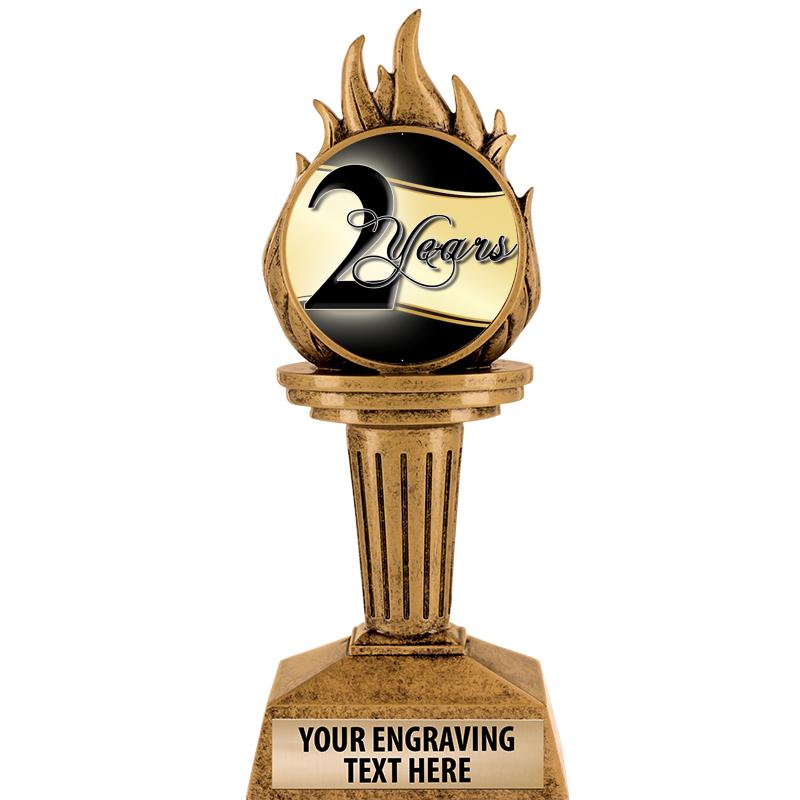 7.25" TORCH INSERT SCULPTURE