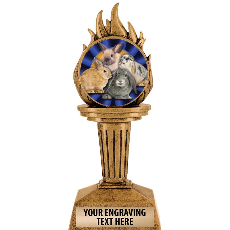 7.25" TORCH INSERT SCULPTURE