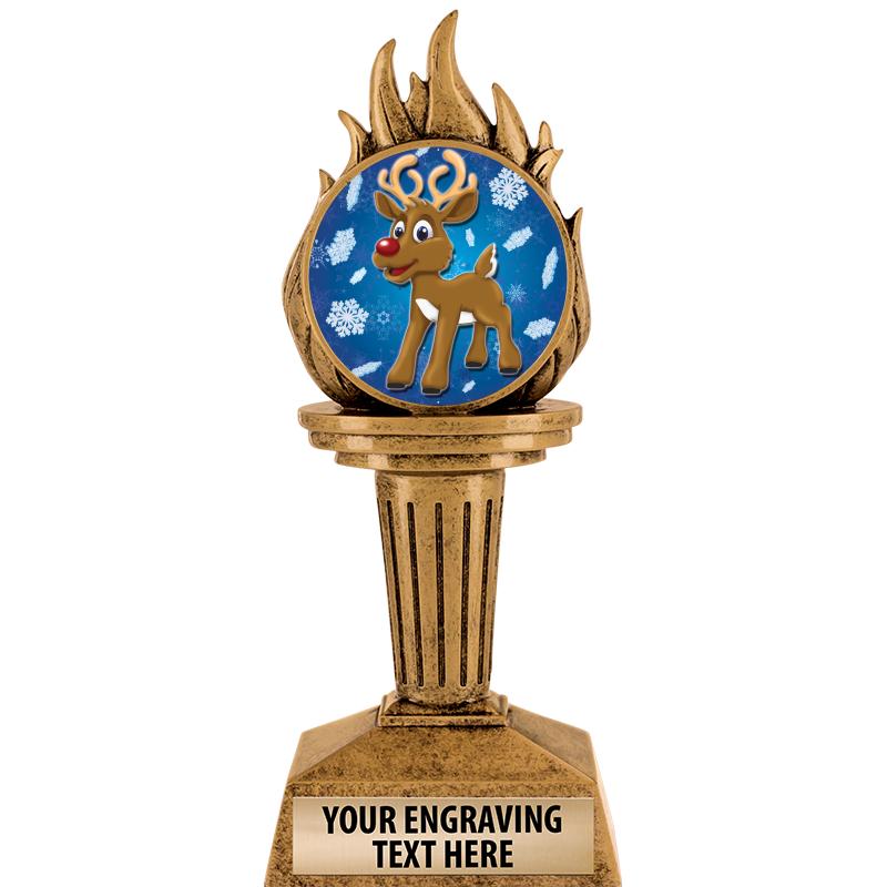 7.25" TORCH INSERT SCULPTURE