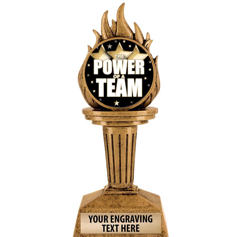 7.25" TORCH INSERT SCULPTURE