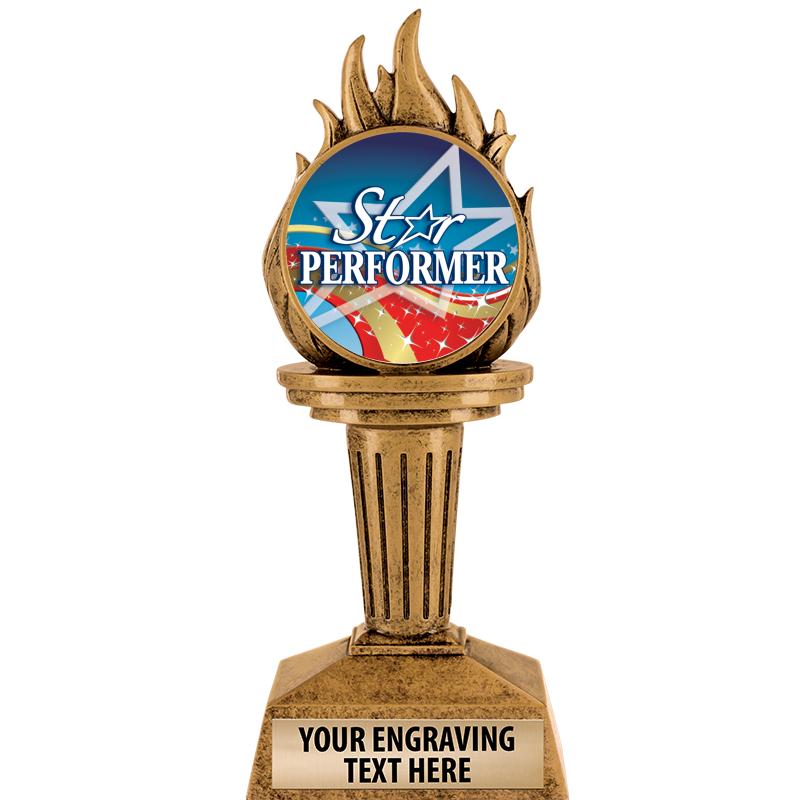 7.25" TORCH INSERT SCULPTURE